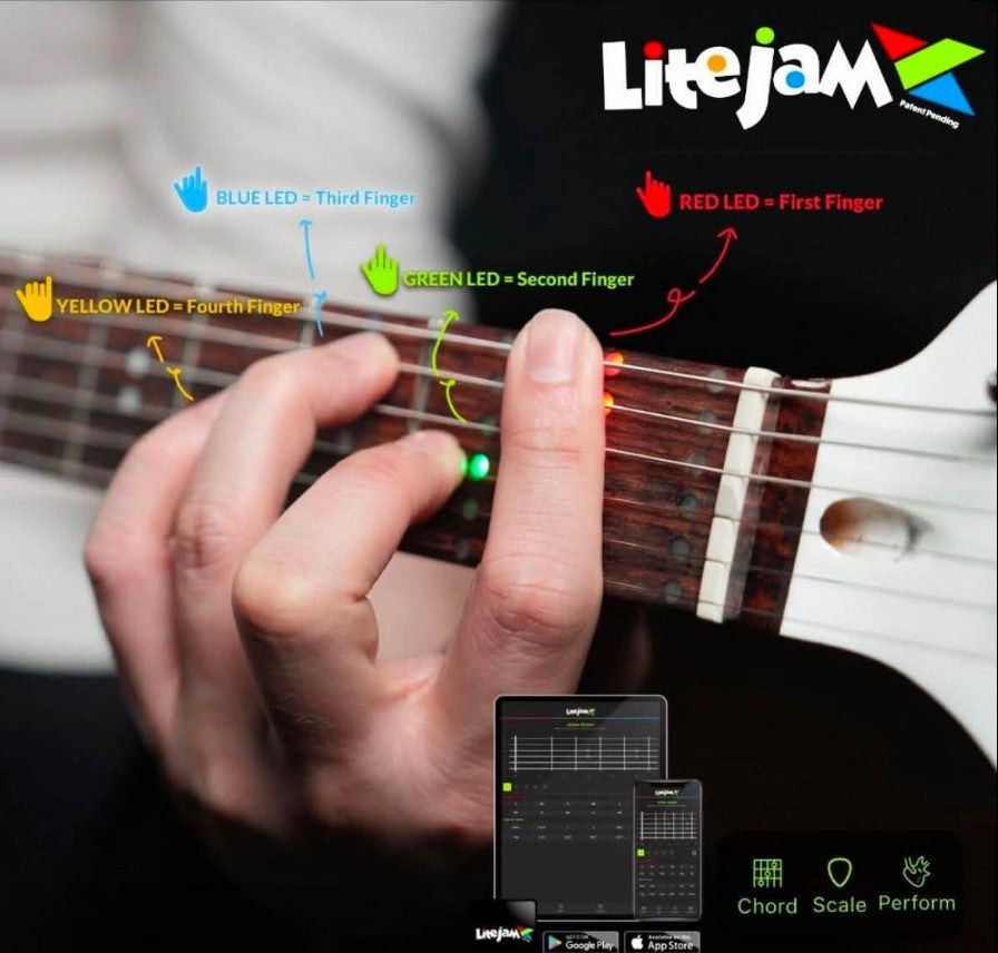 LiteJam RGB24 LED finger guide