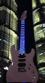 LiteJam RGB24 illuminated guitar